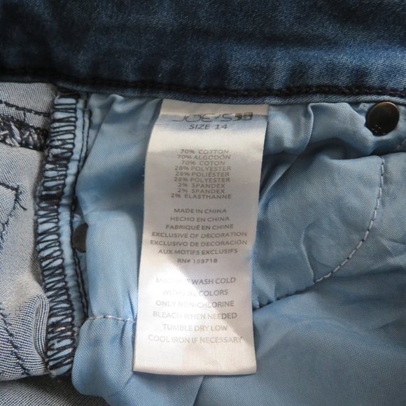 🎉HP🎉Joe's Jeans - Girl's Size 14 - Skinny Fit Jeans, EUC - Picture 6 of 9